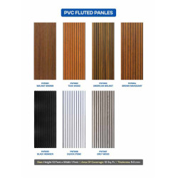 PVC FLUTED PANELS