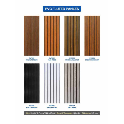 PVC FLUTED PANELS